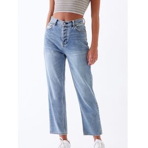 Pacsun light high waisted straight jeans
